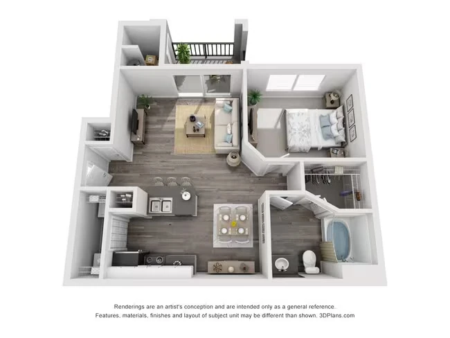 Unit M-205 M-205 floor plan